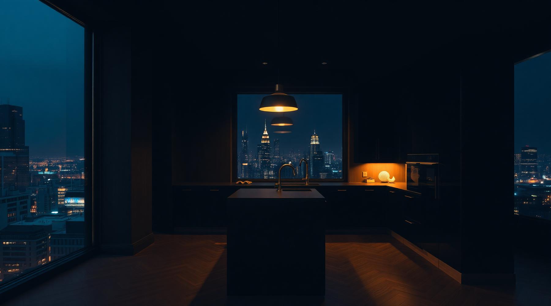 Moody luxury interior teaser for upcoming Toledo Stays property